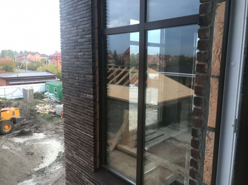 Алюминиевые окна для коттеджа